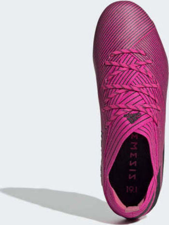 adidas Nemeziz 19.1 Football Shoes with Cleats Shock Pink / Core Black