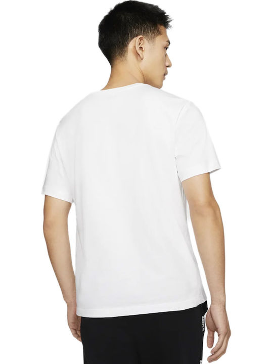 Nike Air Herren T-Shirt Kurzarm Weiß