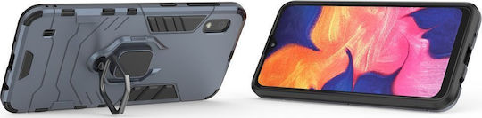 Hurtel Ring Armor Back Cover Πλαστικό Μπλε (Galaxy A10)
