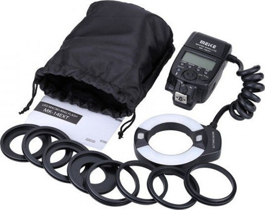 Meike MK-14EXT ITTL TTL Blitzkamera Makro-Ring für Nikon Canon Kameras