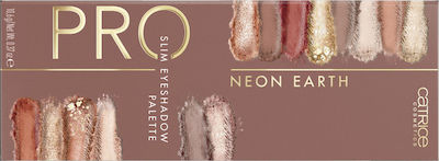 Catrice Cosmetics Pro Neon Earth Eye Shadow Palette in Solid Form 010 Elements Of Power 10.6gr