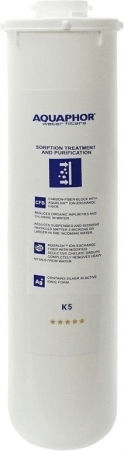 Aquaphor Upper and Lower Counter Water Filter Replacement from Polypropylene 10" K5 5 μm 1pcs