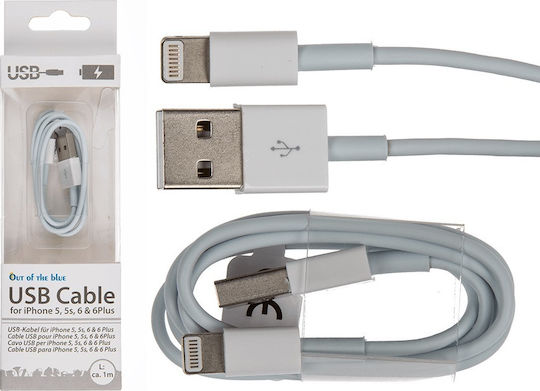 USB to Lightning Cable White 1m