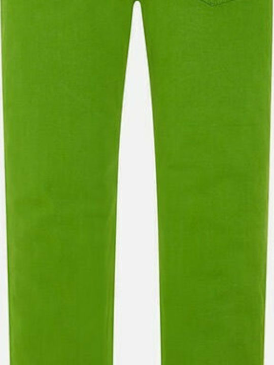 Mayoral Kids' Fabric Pants Green