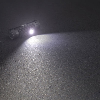 NiteCore Rechargeable Headlamp LED Waterproof IPX7 with Maximum Brightness 1000lm HC60 2 x CR123