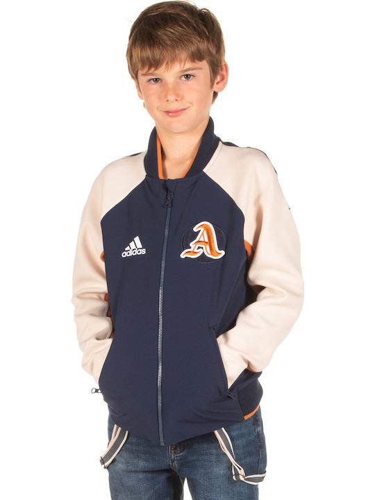 adidas Παιδική Ζακέτα Performance Navy Μπλε