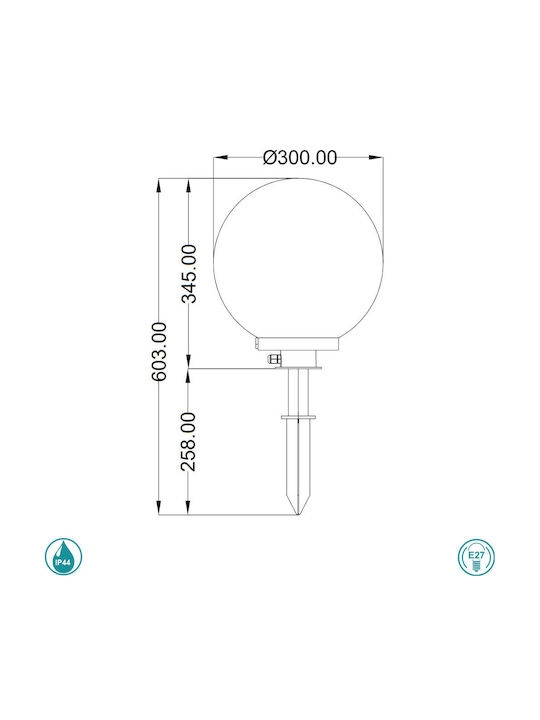 Trio Lighting Lumină Led Fixă Bolo R57043001