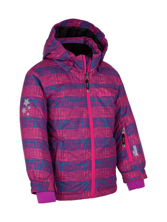 Kids' Sports Jacket Short with Hood Purple