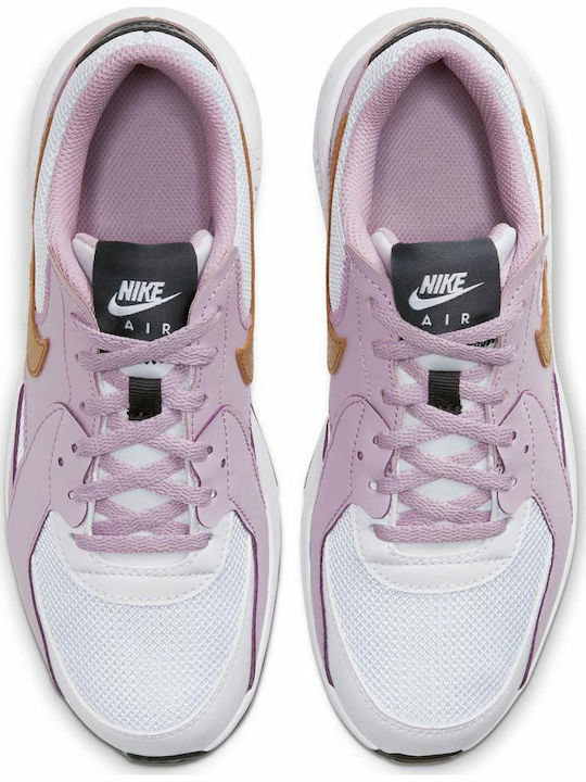Air Max Excee Kinder Sneakers White / Metallic Gold / Iced Lilac