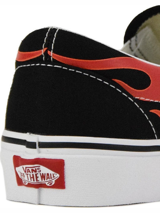 Πάνινα Ανδρικά Slip-On Μαύρα