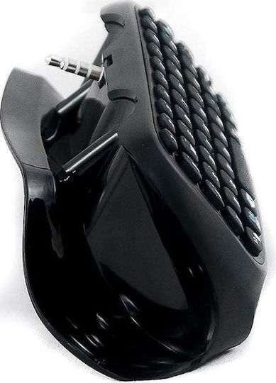 STOGA Bluetooth Mini Wireless Media Remote for PS4 in Black color