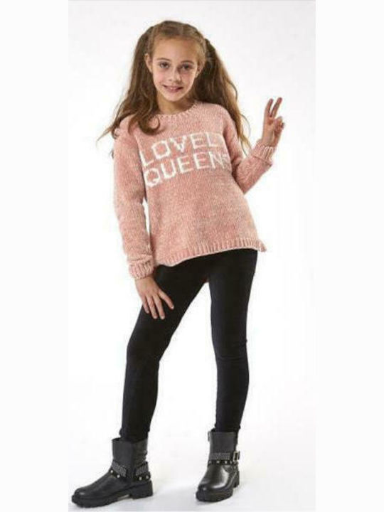 Evita Kids Sweater Long Sleeve Pink