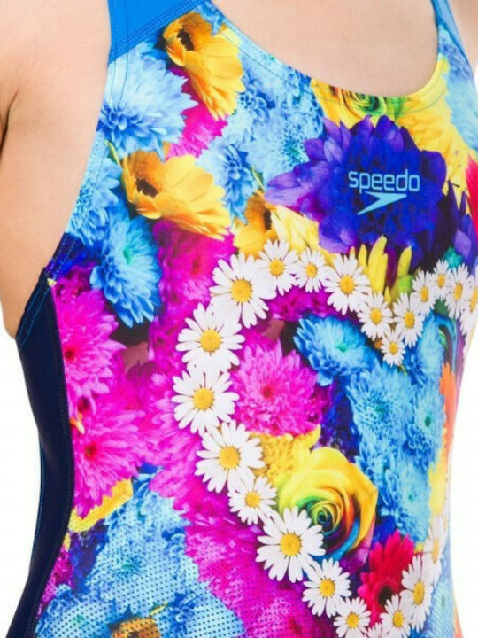 Speedo Παιδικό Μαγιό Ολόσωμο Πολύχρωμο