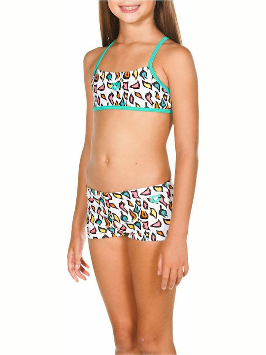 Arena Kinder Badeanzug Bikini Mehrfarbig