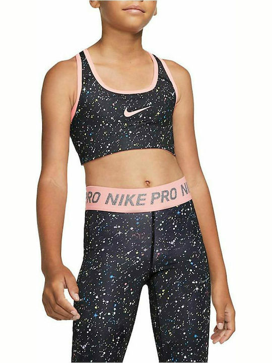 Nike Παιδικό Μπουστάκι Μαύρο