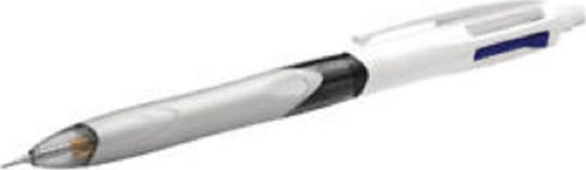 BIC 4 Colours 3+1HB Mechanical Pencil for Drawing Plastic 1pcs White