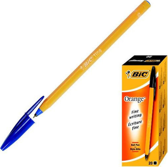 BIC Orange Original Fine Pens Ballpoint