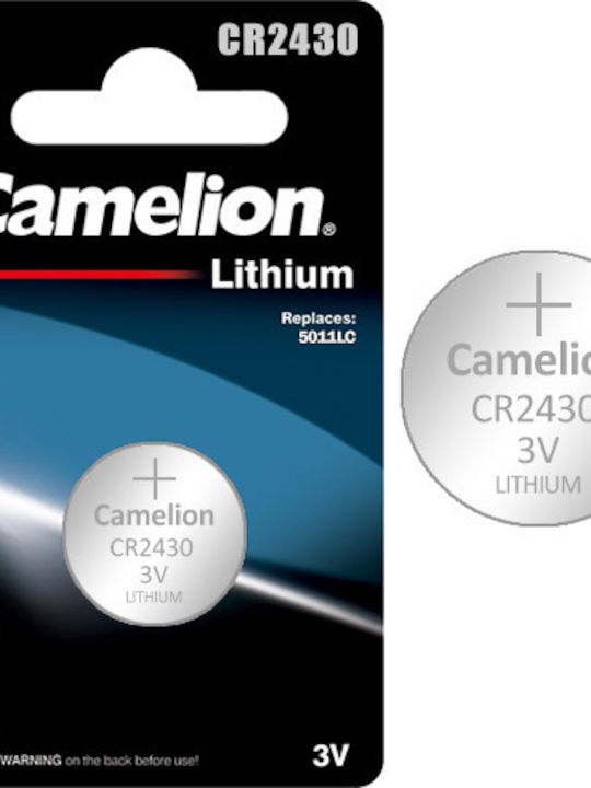 Camelion Μπαταρία Λιθίου Ρολογιών CR2430 3V 1τμχ