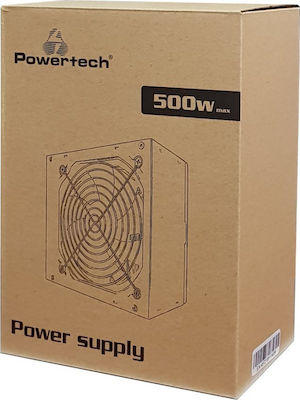 Powertech 500W Τροφοδοτικό Υπολογιστή Full Wired (PT-904)
