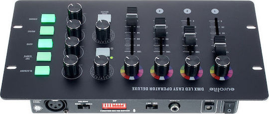 Eurolite Led Easy Operator Deluxe DMX Controller Κονσόλα Φωτισμού με 24 Κανάλια Ελέγχου