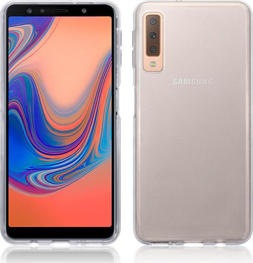 Задна корица Силикон 1мм Прозрачен (Galaxy A7 2018)