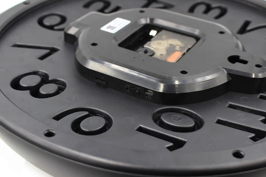 Versteckte Kamera WiFi Krypto-Kamera - Wanduhr WiFi Uhr 1080p mit Steckplatz für Speicherkarte und Bewegungssensor