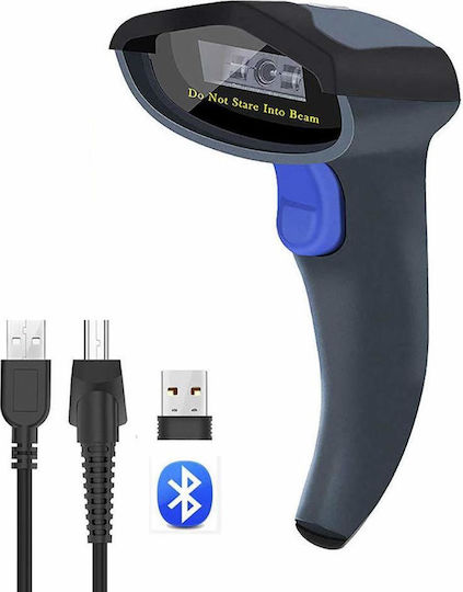 Netum CCD Handheld Scanner Wireless with 1D Barcode Reading Capability