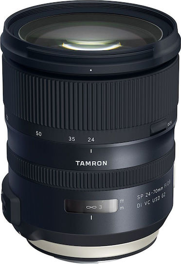 Tamron Full Frame Φωτογραφικός Φακός 24-70mm f/2.8 Di VC USD G2 Standard Zoom για Nikon F Mount Μαύρος