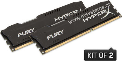 HyperX 8GB DDR3 RAM με 2 Modules (2x4GB) και Ταχύτητα 1866 για Desktop