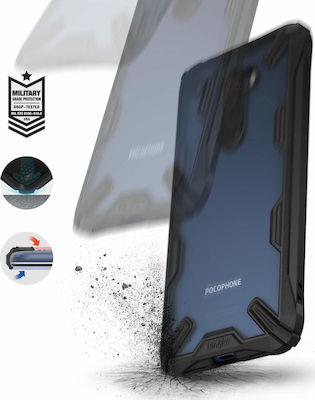 Ringke Fusion X Μαύρο (Pocophone F1)