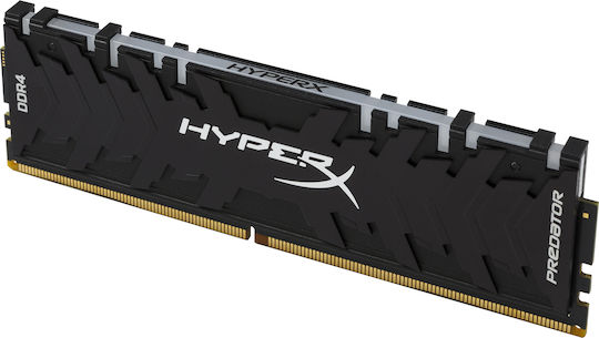 HyperX Predator RGB DDR4 16GB RAM με 2x8GB Modules και Ταχύτητα 3200 για Desktop