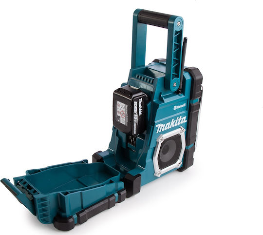 Makita DMR108 Επιτραπέζιο Ραδιόφωνο Ρεύματος / Μπαταρίας με Bluetooth και USB Μπλε