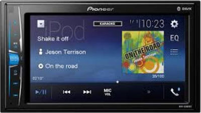 Pioneer Ηχοσύστημα Αυτοκινήτου Universal 2DIN (Bluetooth/USB/AUX) με Οθόνη Αφής 6.2"