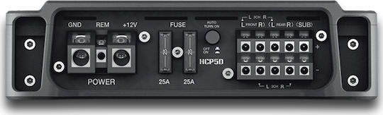 Hertz Ενισχυτής Αυτοκινήτου Compact Power HCP 4D 4 Καναλιών (Κλάση D)