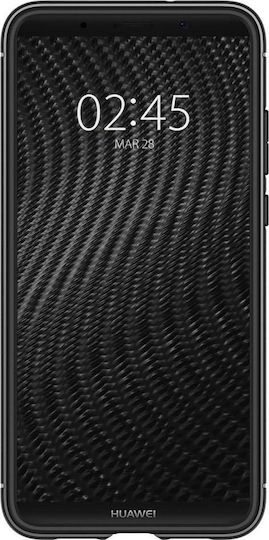 Spigen Rugged Armor Back Cover Σιλικόνης Μαύρο (Huawei P20 Pro)