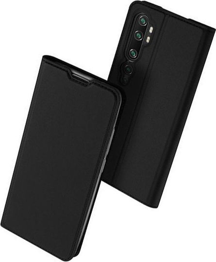 Dux Ducis Skin Pro Книга Изкуствена кожа Черен (Xiaomi Mi Note 10 / Mi Note 10 Pro)