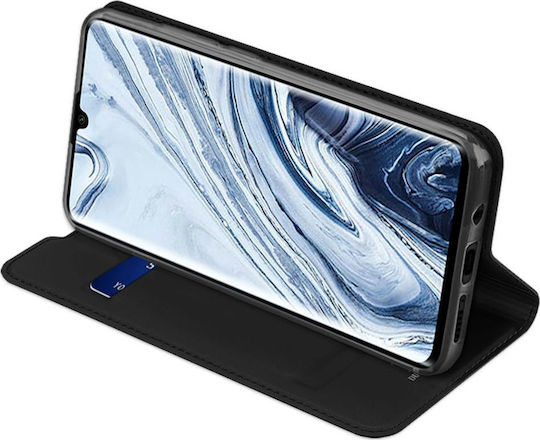 Dux Ducis Skin Pro Книга Изкуствена кожа Черен (Xiaomi Mi Note 10 / Mi Note 10 Pro)