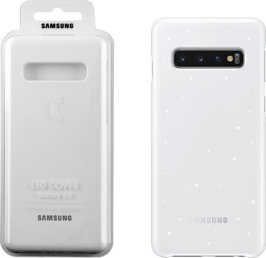 Samsung Coperta din spate Plastic Alb (Galaxy S10)