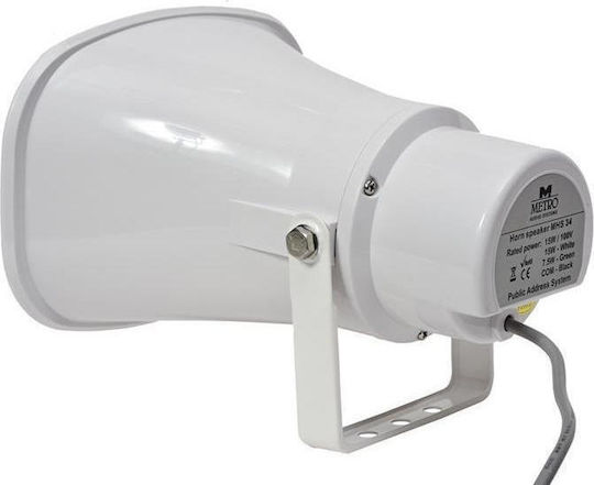 Metro HS 34 Κόρνα Ενσωματωμένης Κεφαλής Ισχύος 15W/8ohm με Μετασχηματιστή