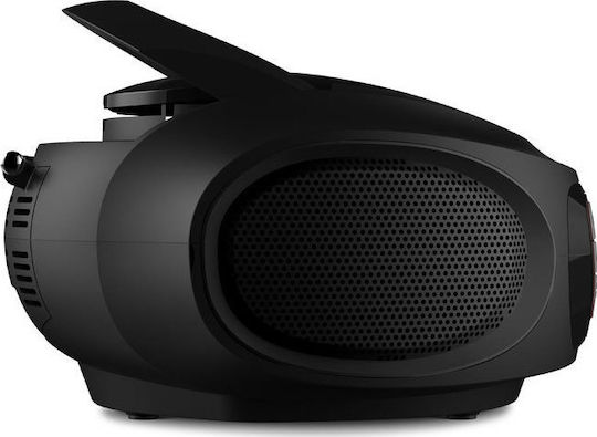 NOD Intro Sistem Portabil Audio Cu CD USB Radio Negru