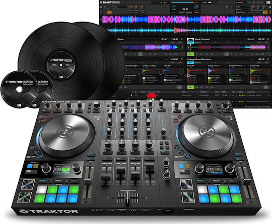 Native Instruments Traktor Kontrol S4 MK3 DJ Controller 4 Canale Native Instruments Traktor Kontrol S4 MK3 DJ Controller 4 Canale
