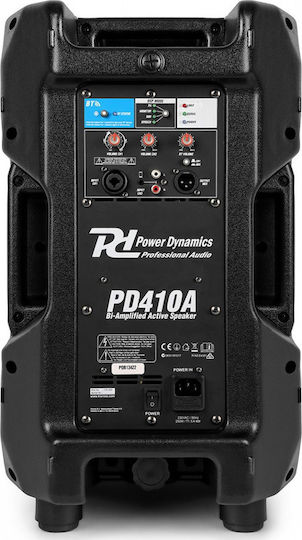 Power Dynamics PD410A 178.260 Active Speaker PA 200W with Woofer 10" 33x31x51cm.