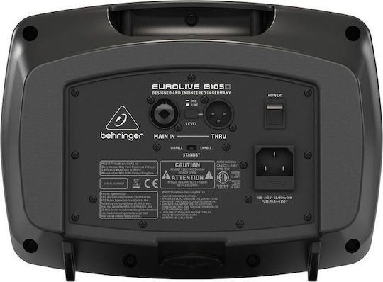 Behringer B105D Aktiv Sprecher PA 50W mit Woofer 5" 20.95x17.65x28.45cm.