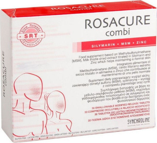 Synchroline Rosacure Combi Supplement for Joint and Bone Health 30 Capsules