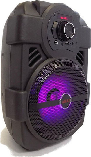 Akai Proffesional Karaoke Speaker With Wired Microphone ABTS-808L Black
