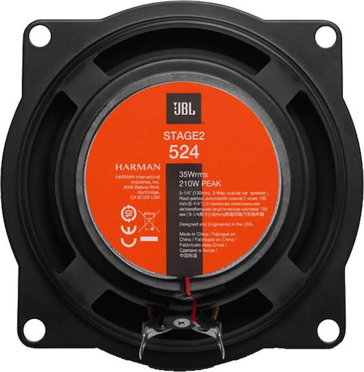 JBL Set Boxe Auto Stage2 524 5.25" cu 35W RMS (2 căi)
