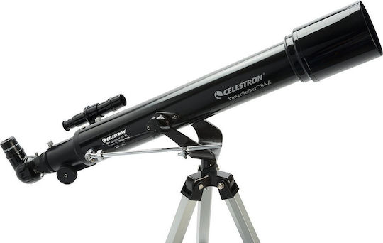 Celestron PowerSeeker 70AZ Dioptric Telescope Suitable for Beginners