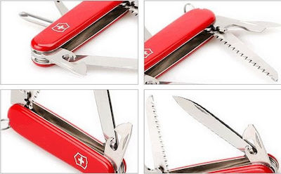 Victorinox Hiker Schweizer Taschenmesser mit Klinge aus Rostfreier Stahl