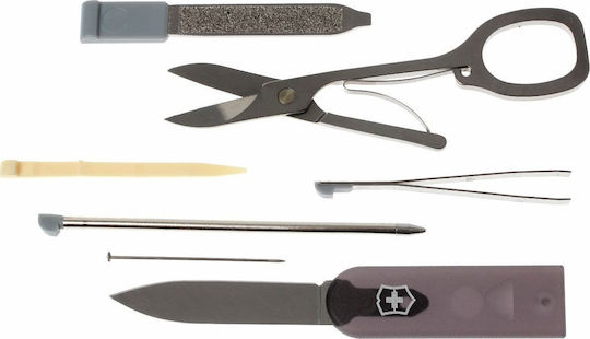 Victorinox SwissCard Classic Κάρτα Πολυεργαλείο Μαύρη σε Θήκη