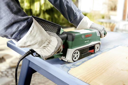 Bosch PBS 75 AE Electric Sander Belt 710W with Suction System 06032A1100